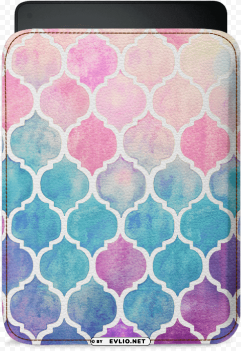 pastel colored watercolor moroccan pattern blank note Free download PNG images with alpha transparency