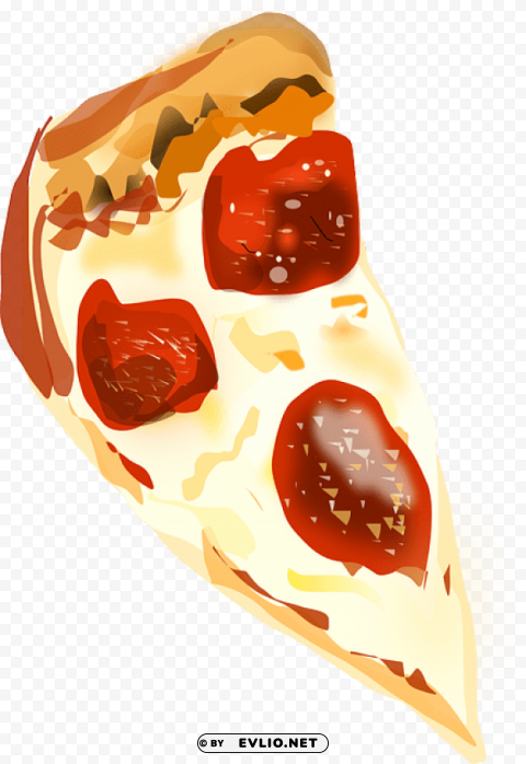 slice of pizza transparent background PNG Image with Isolated Element