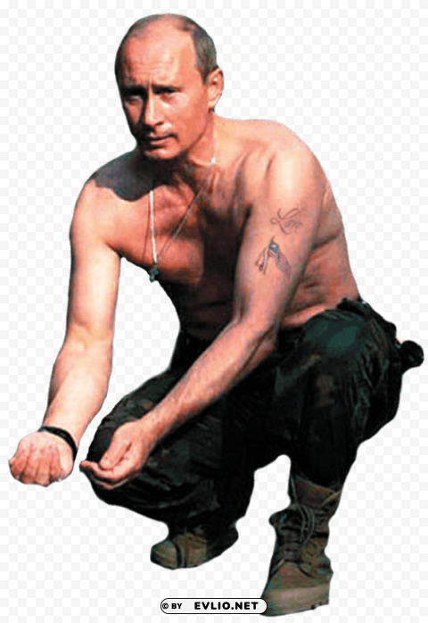vladimir putin Isolated PNG Element with Clear Transparency