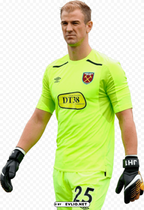 Joe Hart PNG With Transparent Backdrop