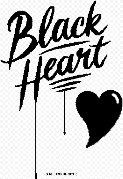 Stooshe Black Heart Transparent Background PNG Images Comprehensive Collection