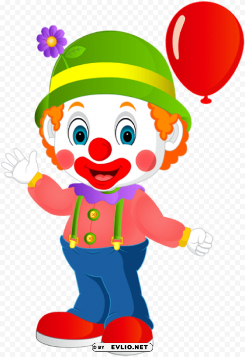 cute clown transparent Clear PNG pictures bundle