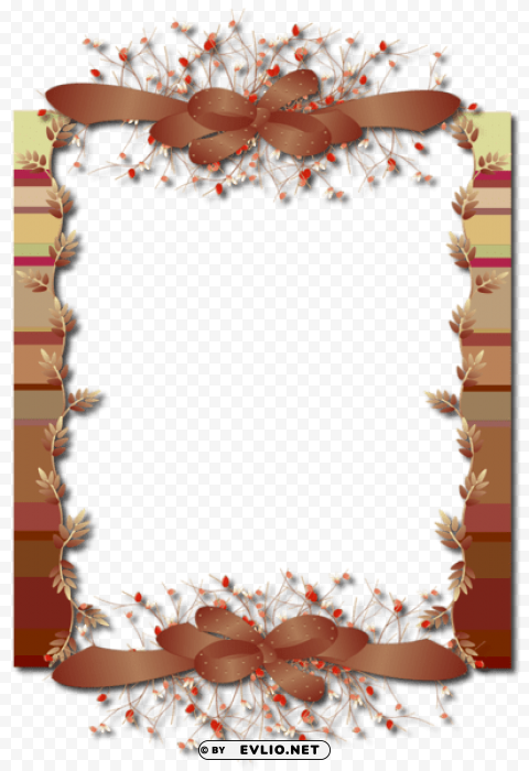 Fall Colorsframe PNG Format With No Background