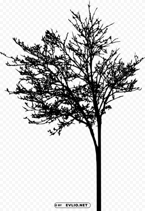 Transparent tree silhouette PNG art PNG Image - ID f2c47075