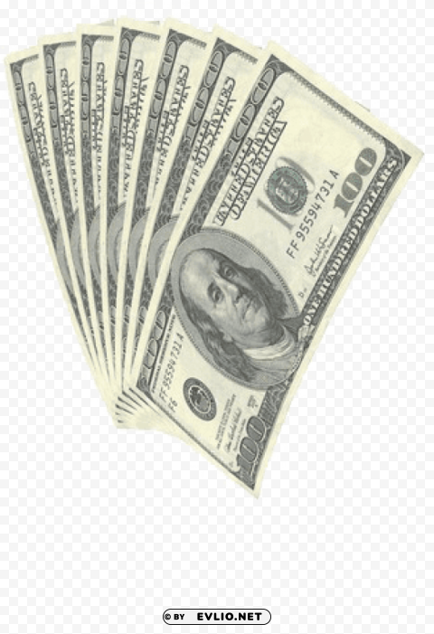 100 Dollar Bill Transparent PNG Images Collection