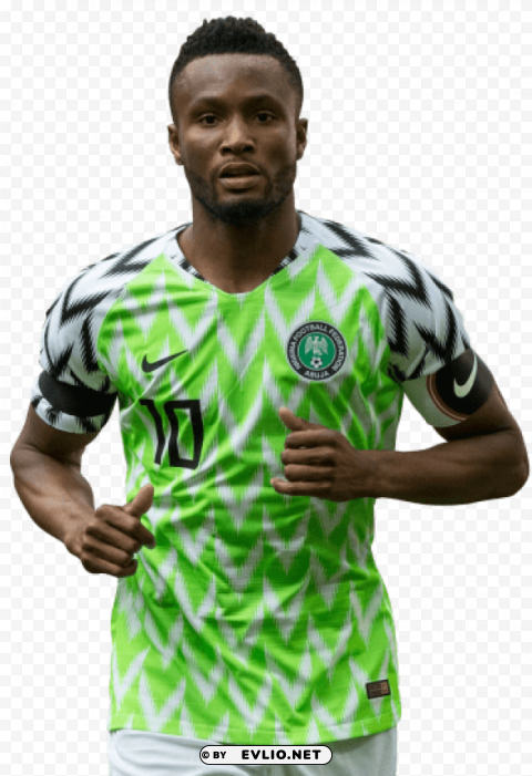 John Obi Mikel HighResolution Isolated PNG Image