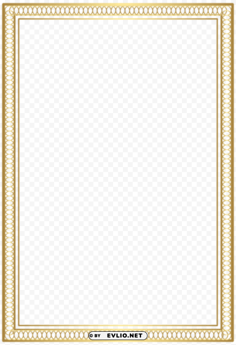 decorative frame border gold PNG transparent icons for web design