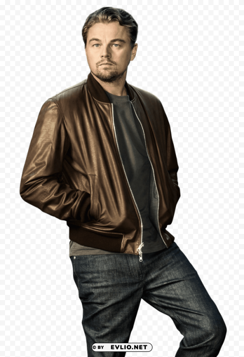 leonardo dicaprio PNG transparent artwork