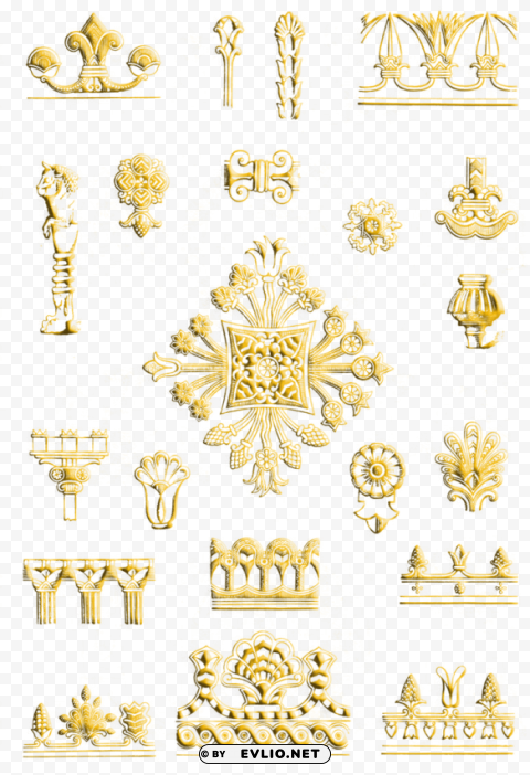 Pharaonic decorative HighResolution Transparent PNG Isolated Graphic