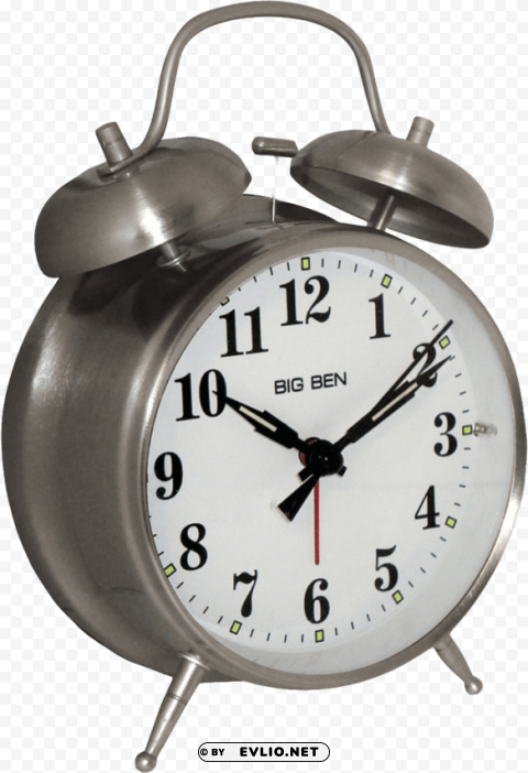 twin bell alarm clock PNG transparent graphics for download