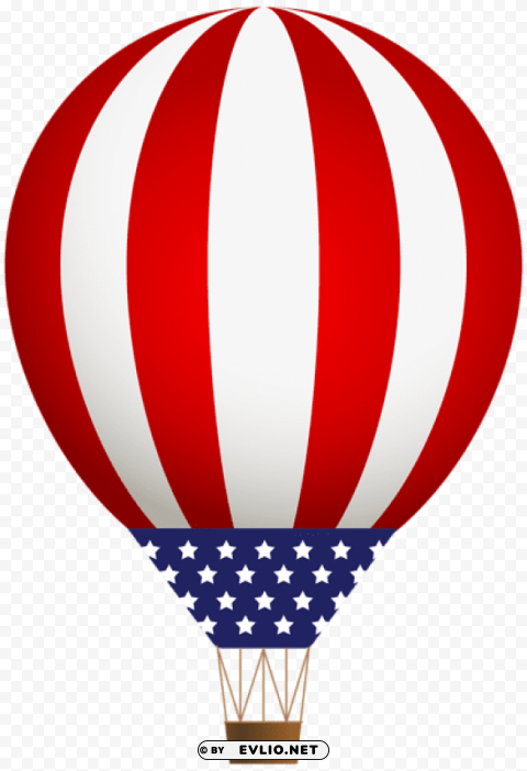 usa air baloon Transparent graphics