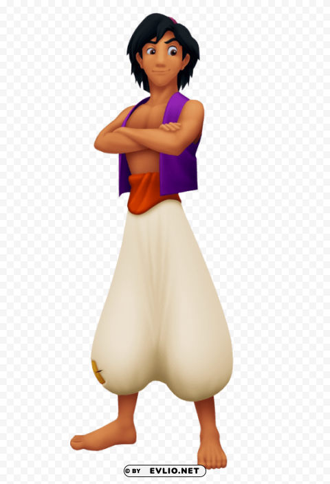 aladdin arms crossed HighQuality Transparent PNG Isolated Object