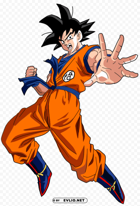 goku defence PNG for blog use