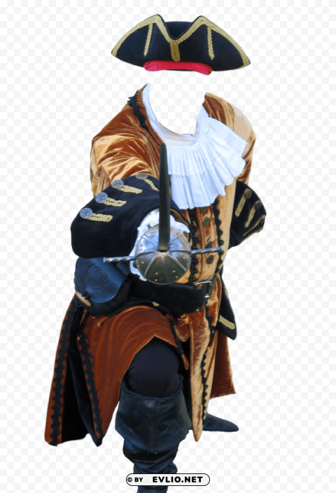 pirate Isolated Icon on Transparent PNG