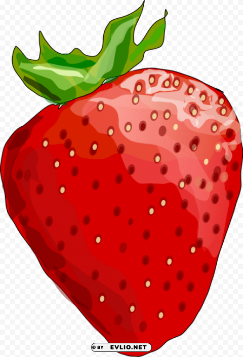 strawberry Clear PNG file clipart png photo - 085c9714