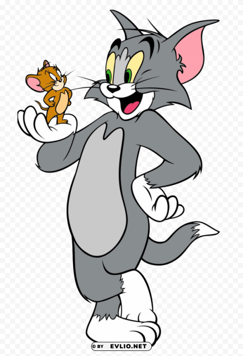tom and jerry happy HighResolution Transparent PNG Isolated Item