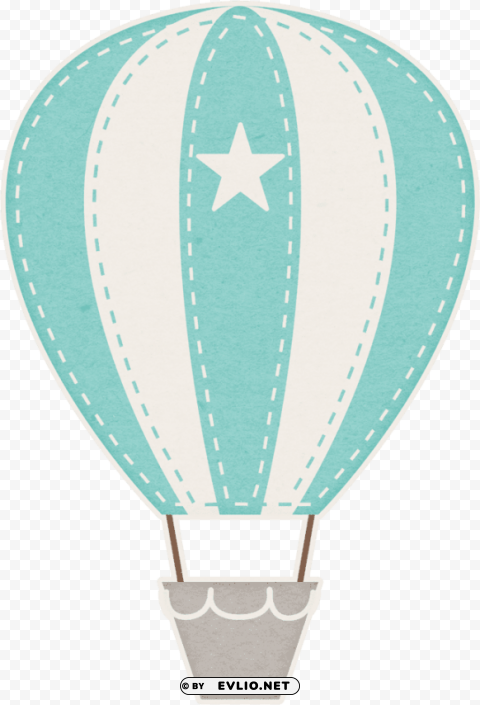 baby hot air balloon PNG picture