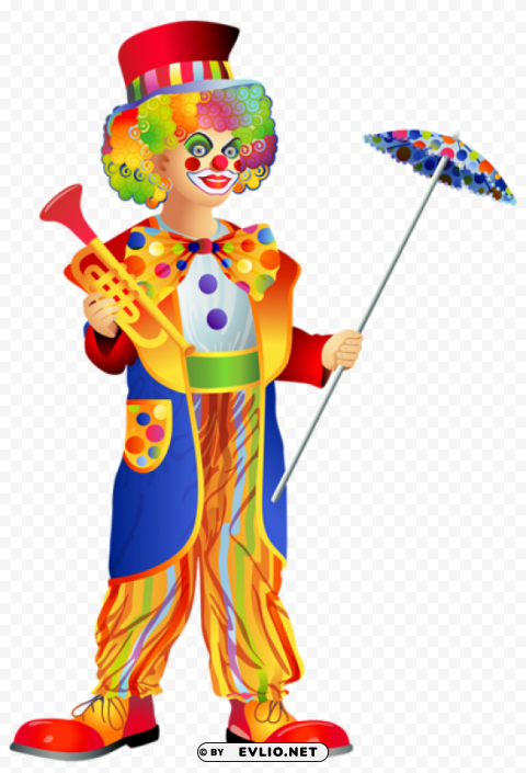 clown Clear PNG pictures comprehensive bundle