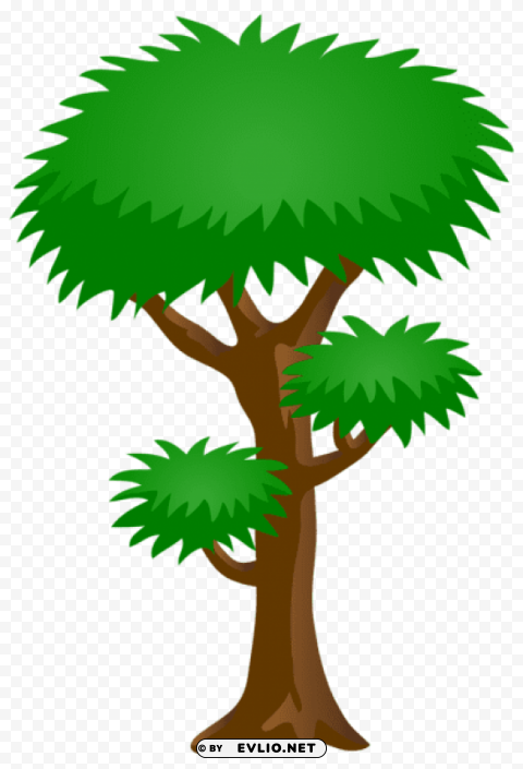 green tree PNG Graphic with Isolated Transparency