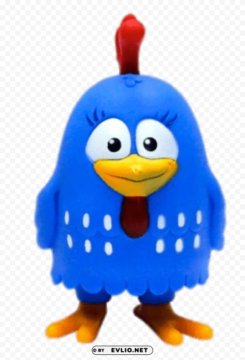 Lottie Dottie Chicken Figurine PNG With Alpha Channel