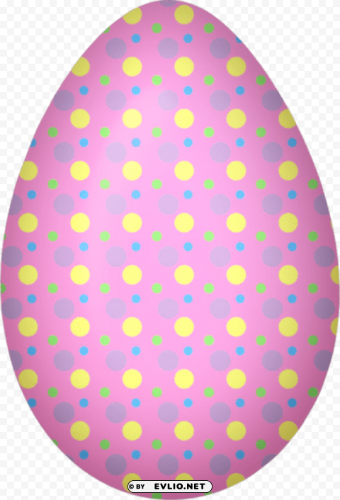 pink easter egg PNG files with no background wide assortment