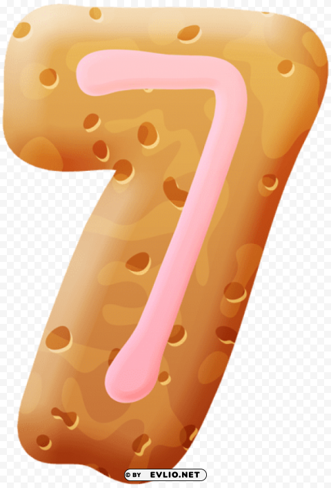 biscuit number seven PNG high resolution free