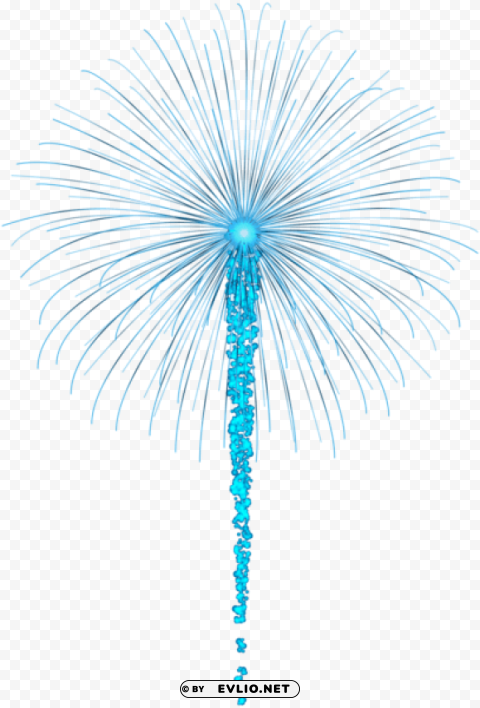 blue fireworks for dark s png Background-less PNGs