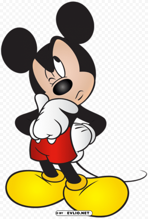 mickey mouse free HighResolution Isolated PNG with Transparency clipart png photo - b9e41863