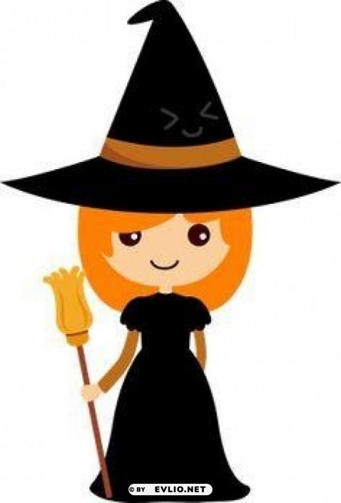 witches and halloween on PNG images without BG