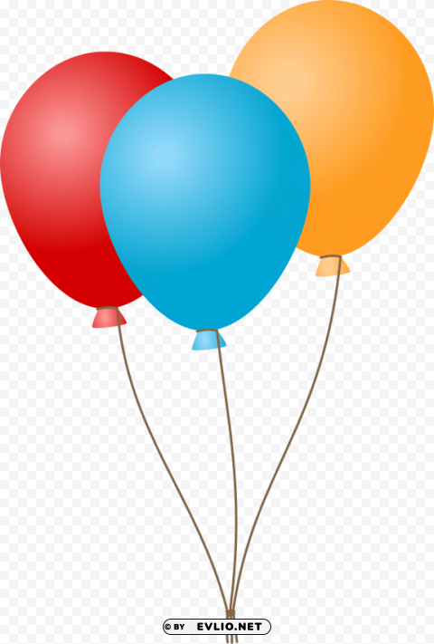 Transparent Background PNG of balloon Isolated Item with Clear Background PNG - Image ID 50c36240