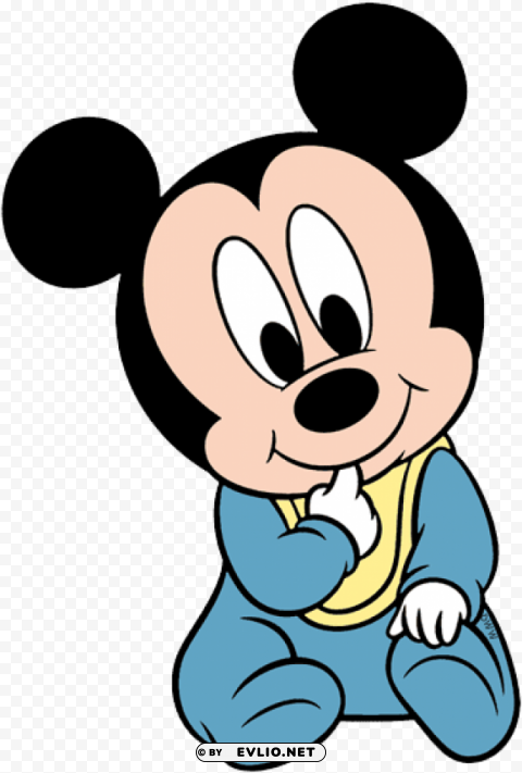 Cute Mickey Mouse Coloring Pages PNG Images With Alpha Transparency Bulk