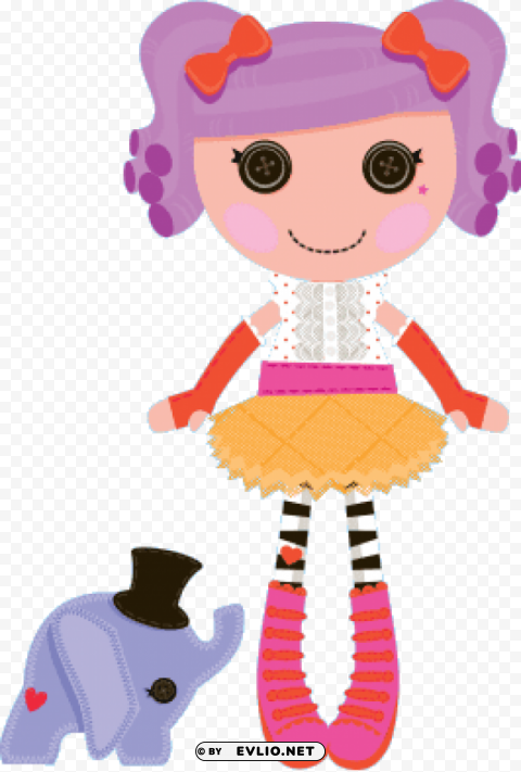 Lalaloopsy Peanut Big Top Isolated Design Element In HighQuality Transparent PNG