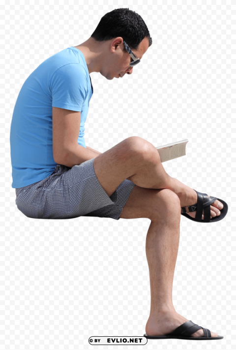 sitting man Free PNG images with alpha channel set