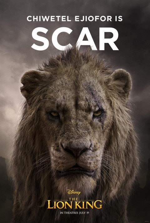 the Lion King 2019 Poster With scar Alpha PNGs