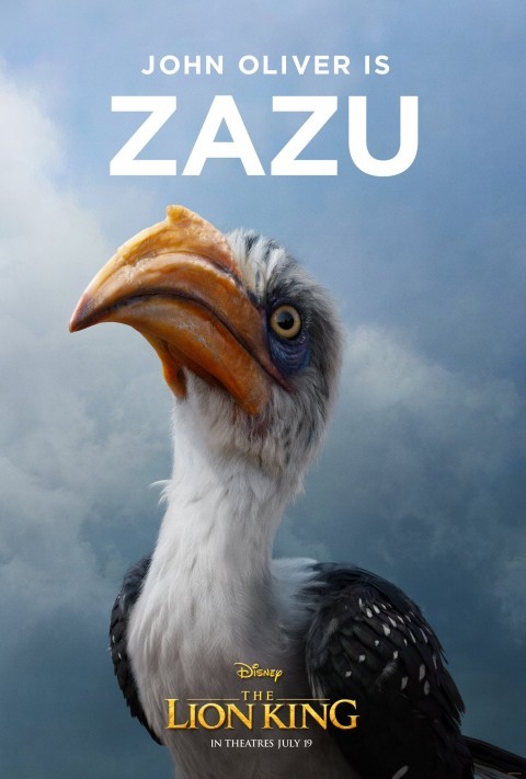 the Lion King 2019 Poster With zazu Clean Background Isolated PNG Design