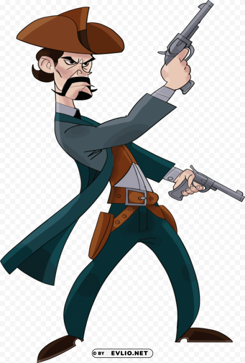 cowboy High Resolution PNG Isolated Illustration