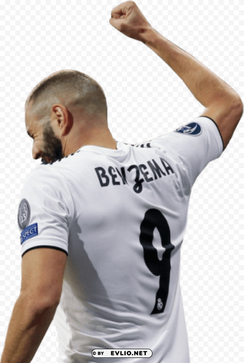 karim benzema PNG with Isolated Transparency