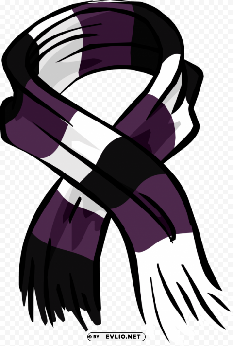 purple rugby scarf PNG transparent images for social media clipart png photo - 912b86a0