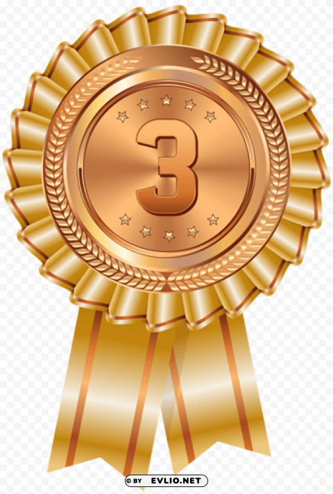 bronze medal transparent PNG Image Isolated with Transparency