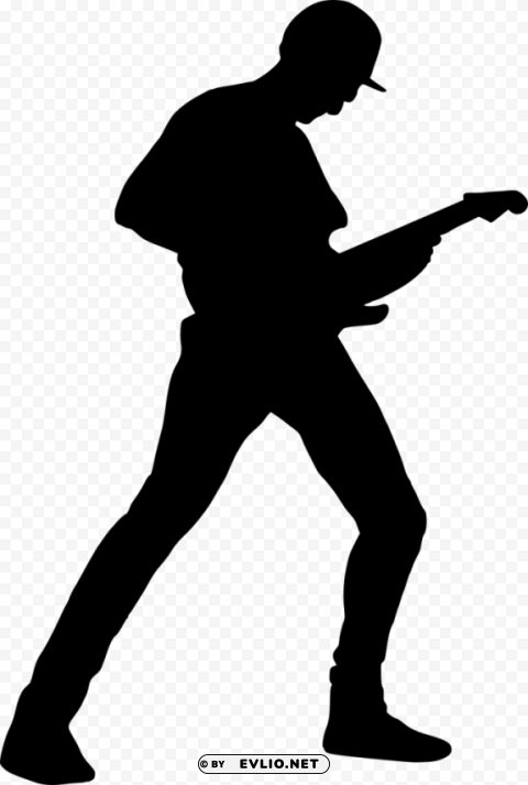 Electric Guitar Player PNG images with clear background