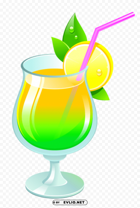 transparent summer cocktail clipar PNG images with no attribution