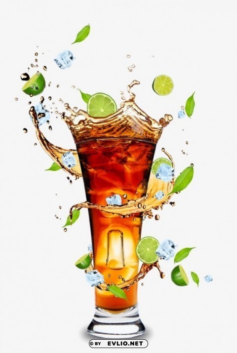 cocktails Transparent PNG Isolated Graphic Detail