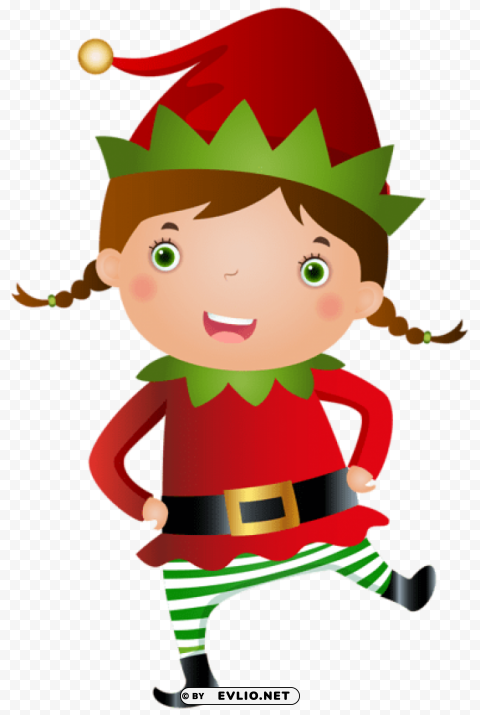 elf girl Transparent PNG Isolated Graphic Element