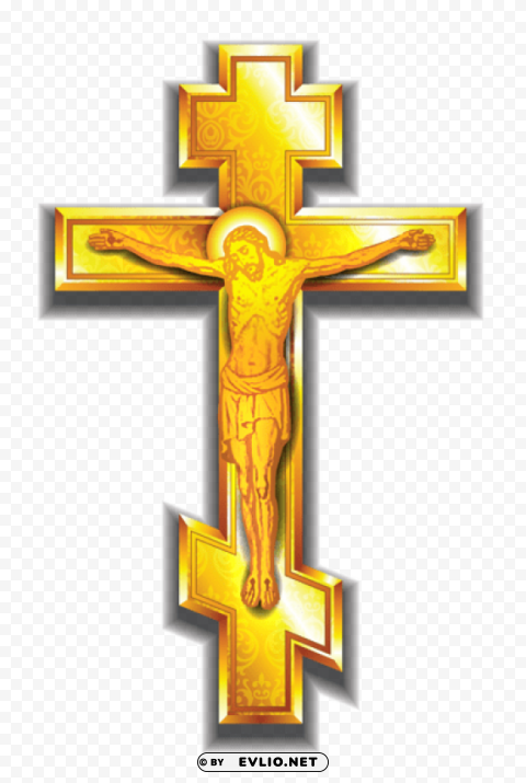 gold crosspicture PNG images for printing