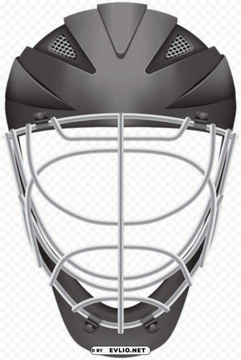 hockey helmet black png Transparent image