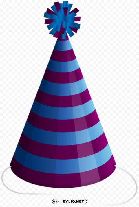 Party Hat Transparent Background PNG Isolated Icon