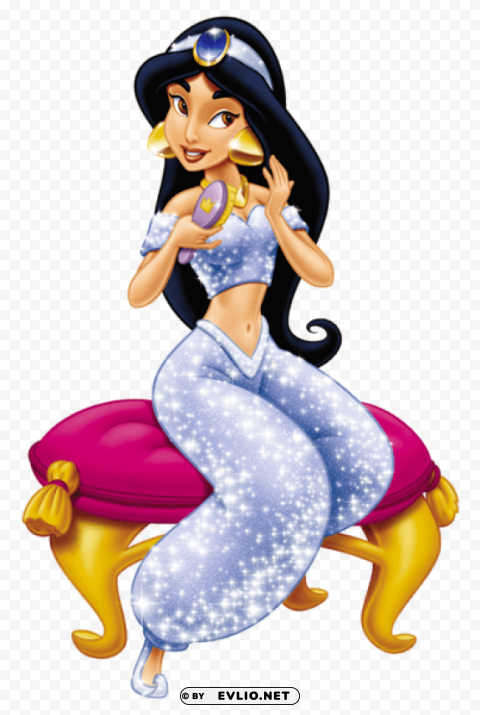 princess jasmine PNG Image Isolated with Clear Transparency