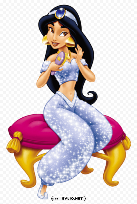 Princess Jasmine PNG Image Isolated With Clear Transparency