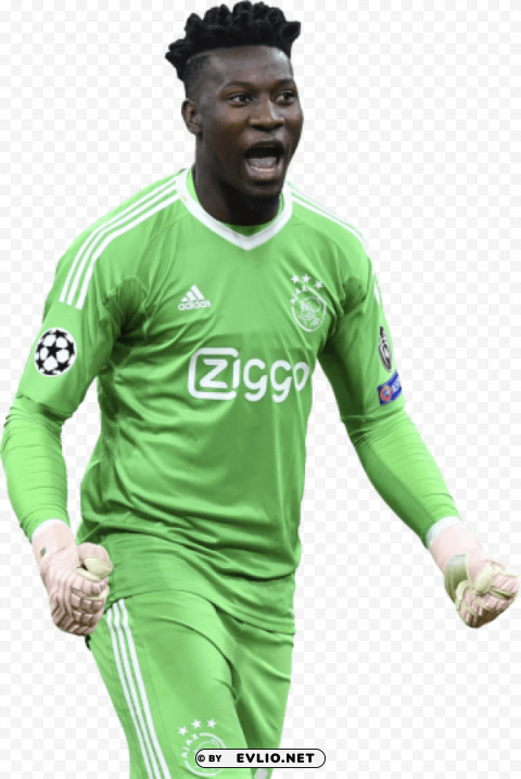 andre onana Isolated Subject in Transparent PNG Format