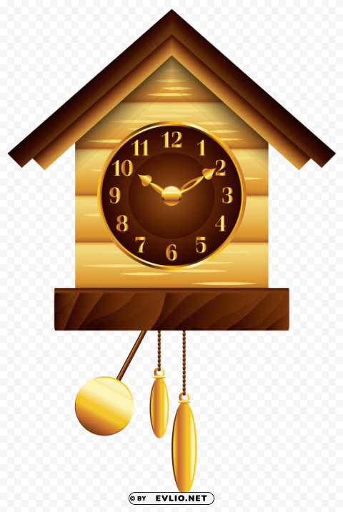 cuckoo clock Isolated Element on HighQuality Transparent PNG